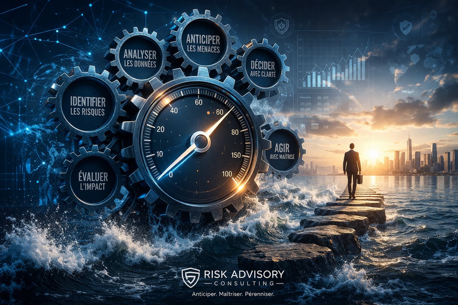 gestion des risques entreprise analyse stratégique anticipation menaces cybersécurité risk advisory consulting